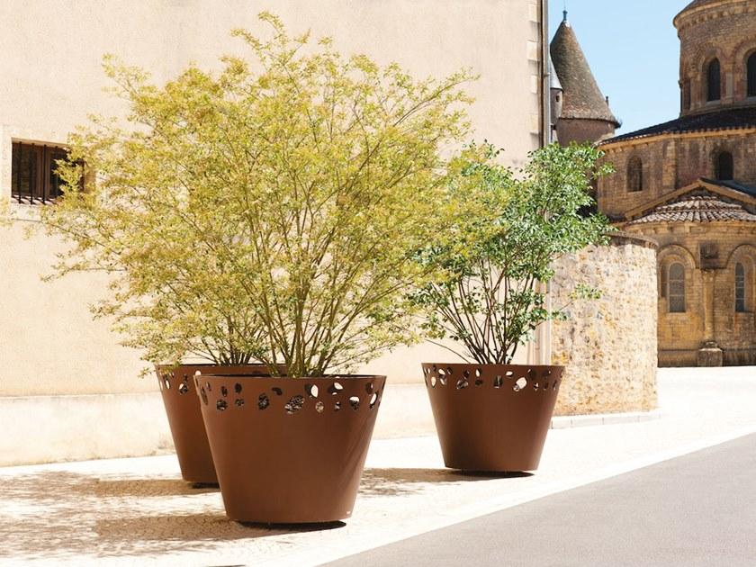 CYRIA Круглая сеялка для общественных мест из стали Corten ™ Green palacio sun-id-1416223 - Вид №5