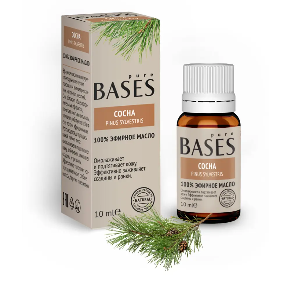 Масло эфирное для бани Доктор Баня Сосна 10 мл STLM-2056405