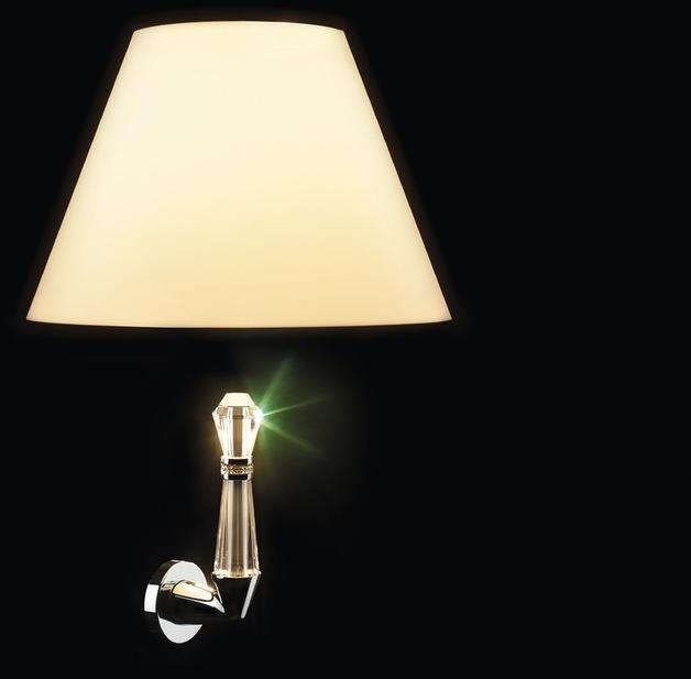 LINEA CALI' Латунная ручка в классическом стиле с кристаллами swarovski® для раздвижных окон Luce sun-id-1449443 - Вид №1