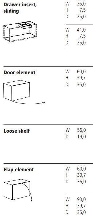 Schönbuch Подвесной буфет с ящиками S7 Schonbuch sun-id-1423889 - Вид №8