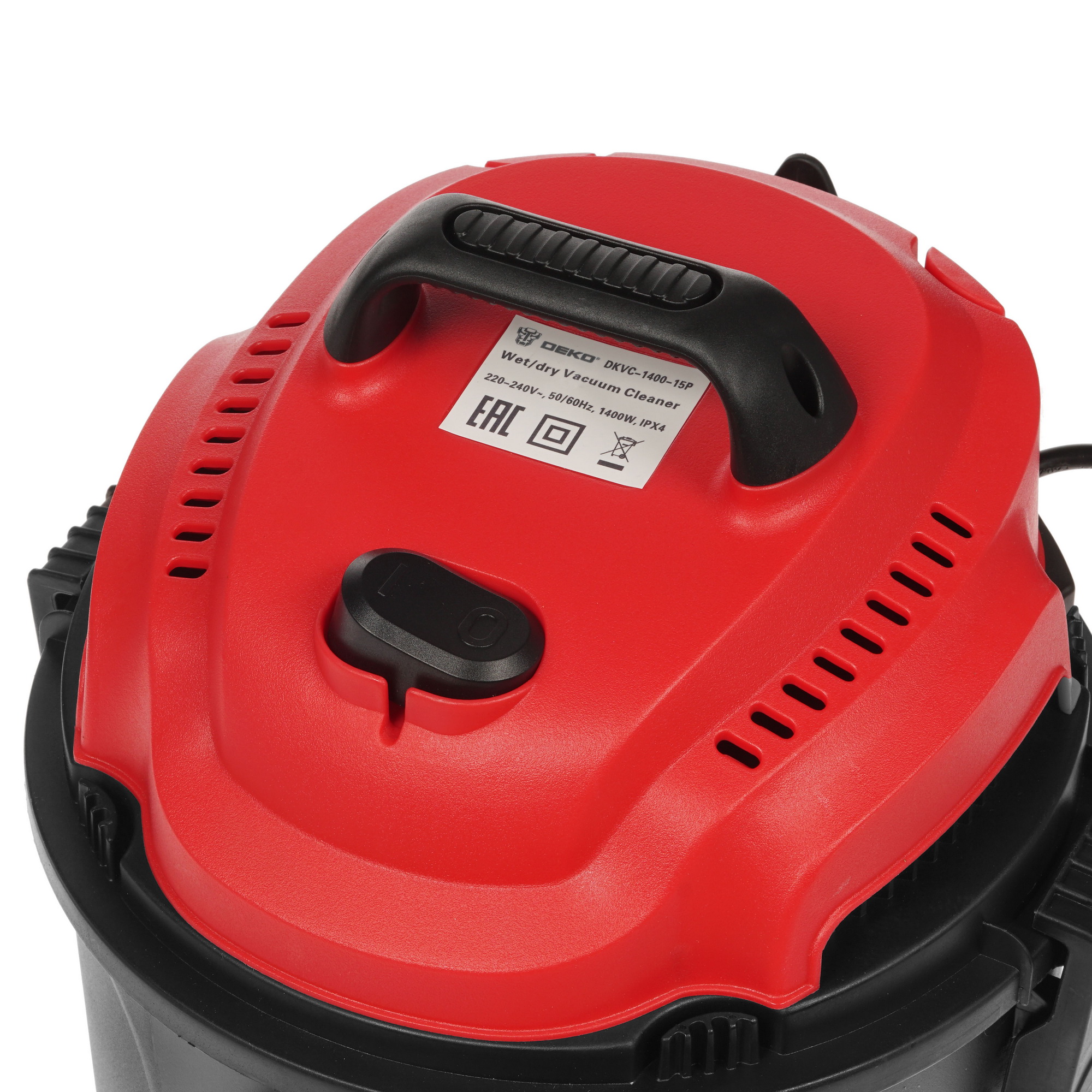 Строительный пылесос  DEKO DKVC-1400-15P 5304393 STDN-0107352 - Вид №4