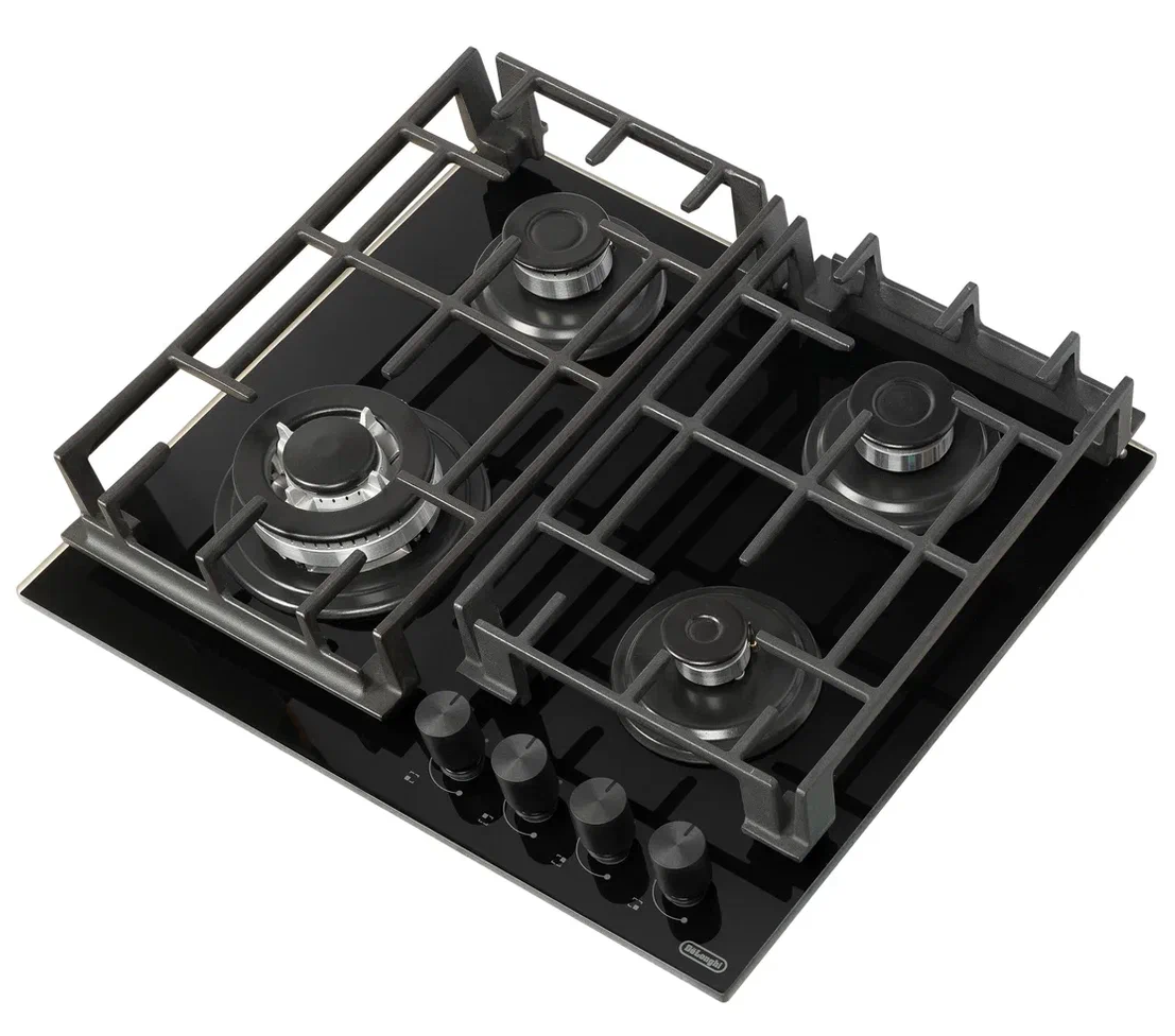9087002 Газовая варочная поверхность DeLonghi GRETA 6GW NB STDN-0148024 - Вид №1