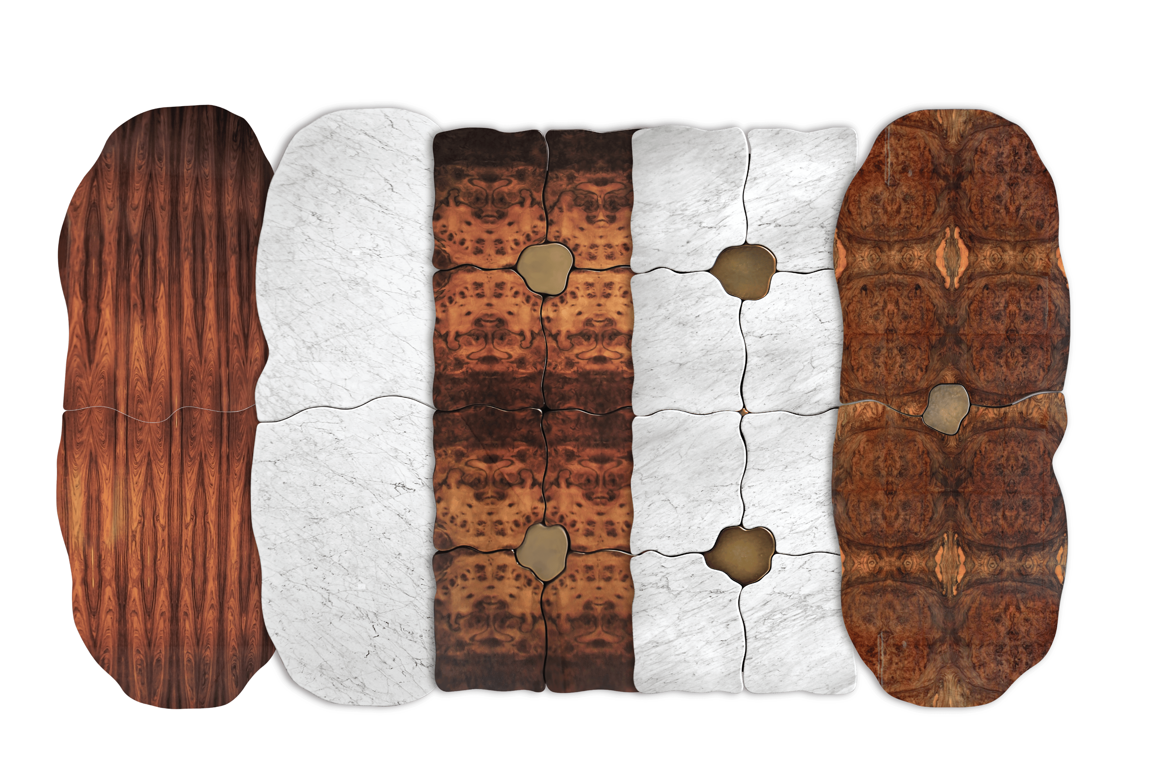 Обеденный стол из дерева и стекловолокна KARPA SIGMA K1102 ARCH-00096509 - Вид №4