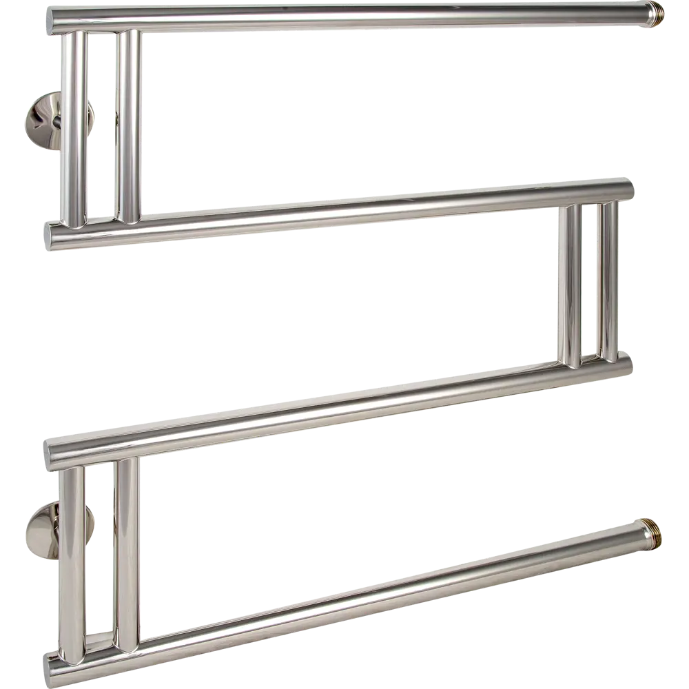Водяной полотенцесушитель EQUATION Элита M-образный 60x60 см 17155965 STLM-0007587