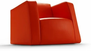 CREARTE COLLECTIONS Кожаное кресло с подлокотниками Lab 6 - totema 52