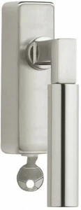 Formani Оконная ручка dk никель с замком Timeless 1930-dklock-o