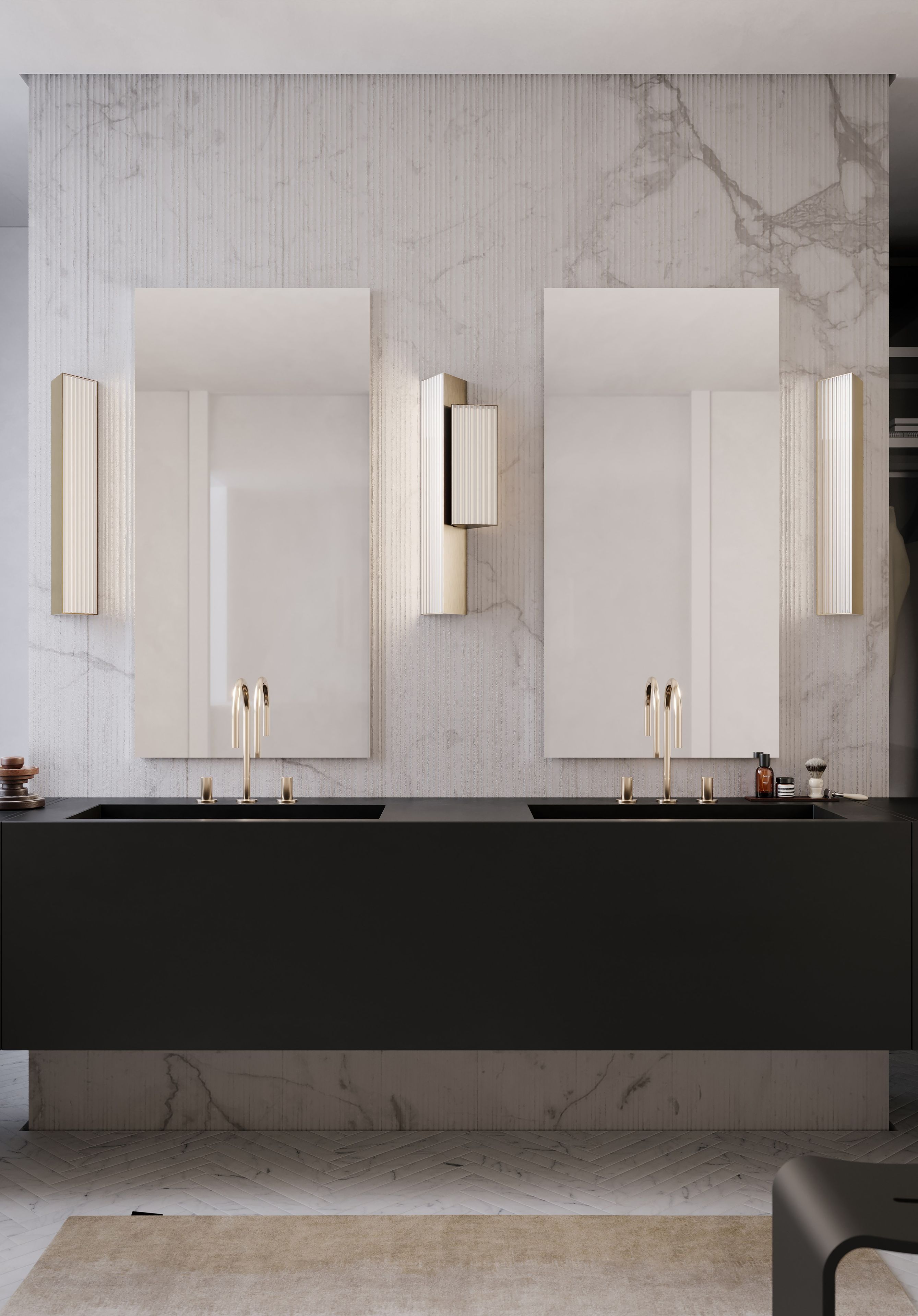 Металлический светодиодный настенный светильник Contardi Stick ARCH-00067735 - Вид №3