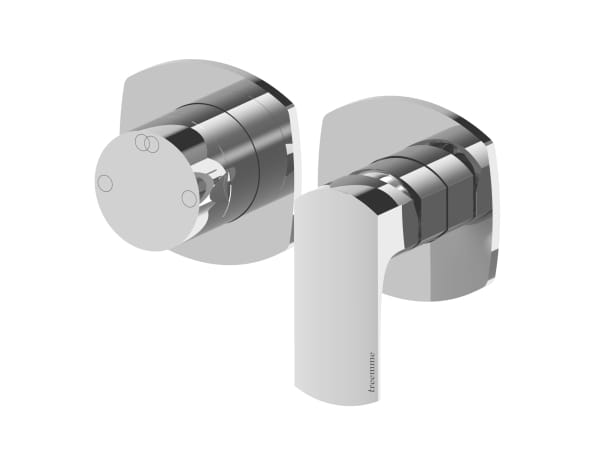 Латунный однорычажный смеситель для душа с переключателем Rubinetterie Treemme Albatros ARCH-00006736