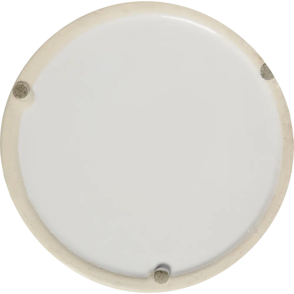 Кашпо для цветов ø15.3 h7.7 см v1.5 л керамика белый GARDEN SHOW STLM-2189213 - Вид №2