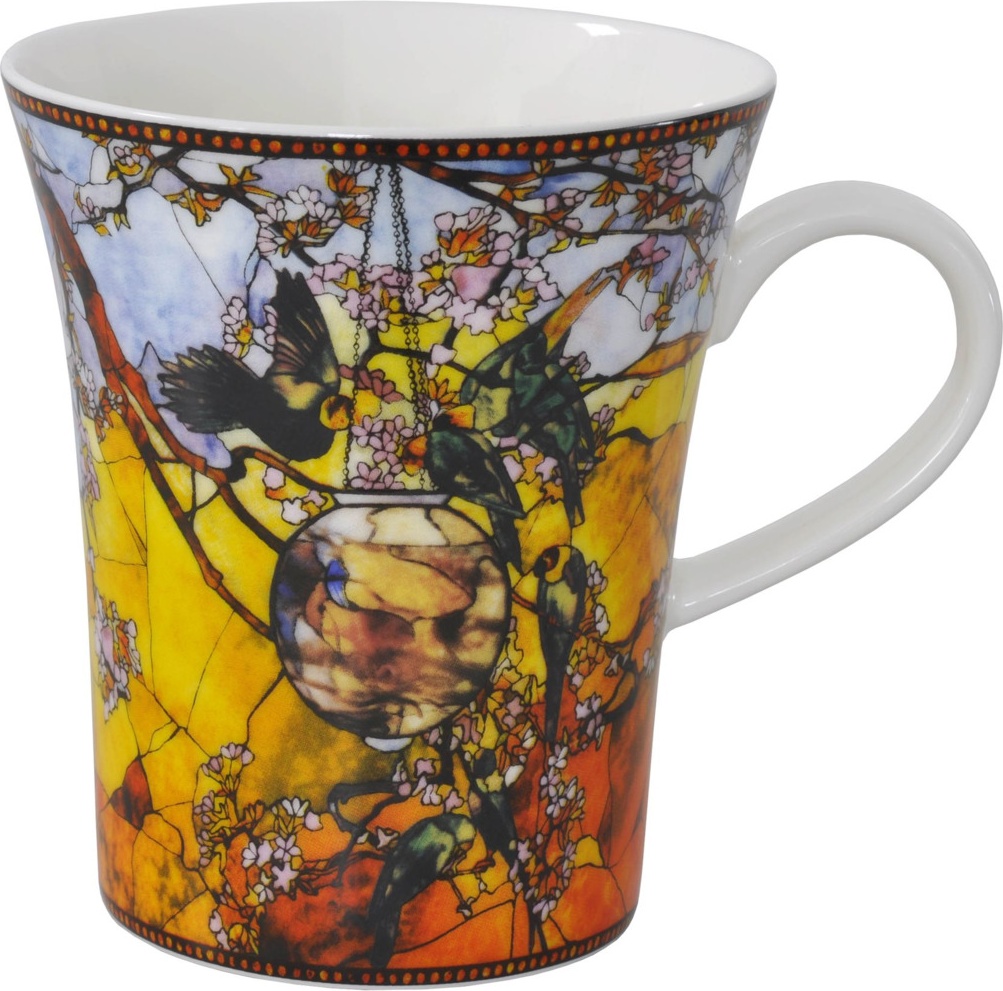 10604089 Goebel Бокал "Попугай" 0.3 Tiffany Фарфор 