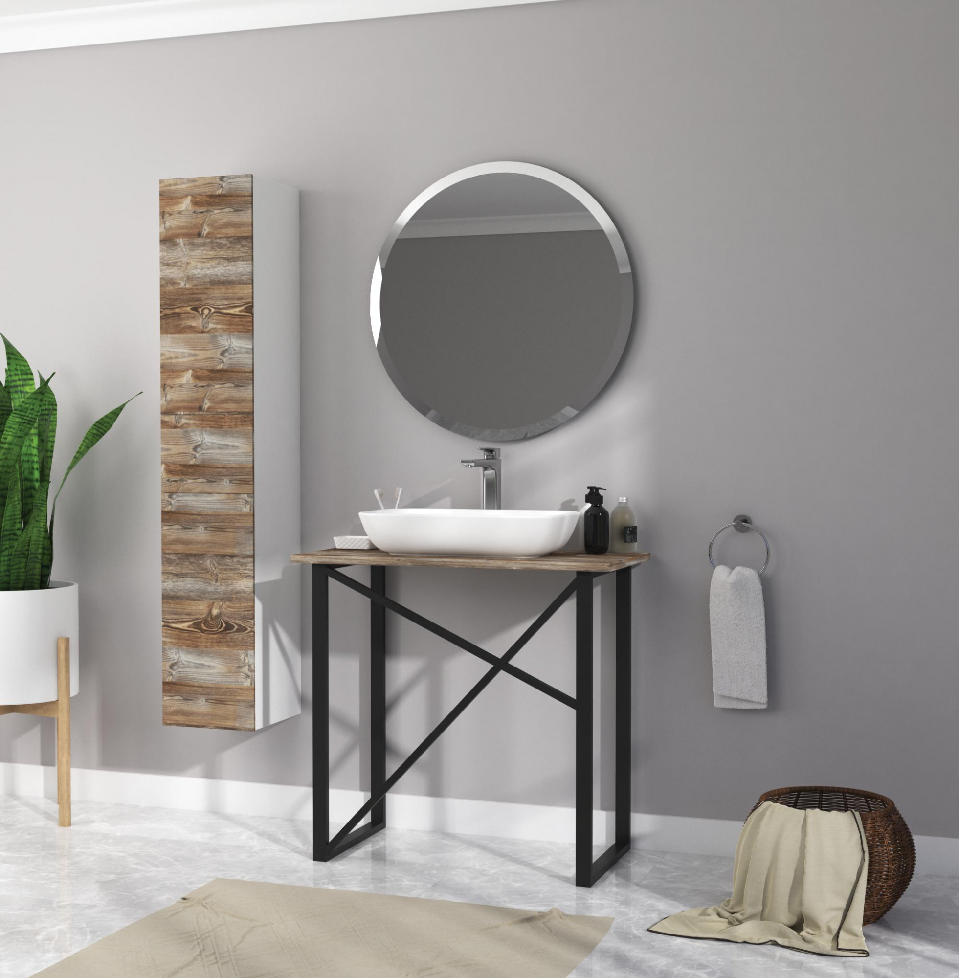 У85578 Зеркало Aurora 80 1 Marka 