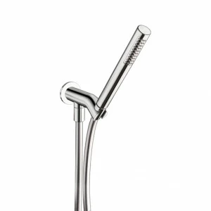 CRIPD626 Изогнутый держатель для душа со встроенным сливом для воды, гибкий шланг LONG LIFE и ручной душ из АБС-пластика Cristina Rubinetterie