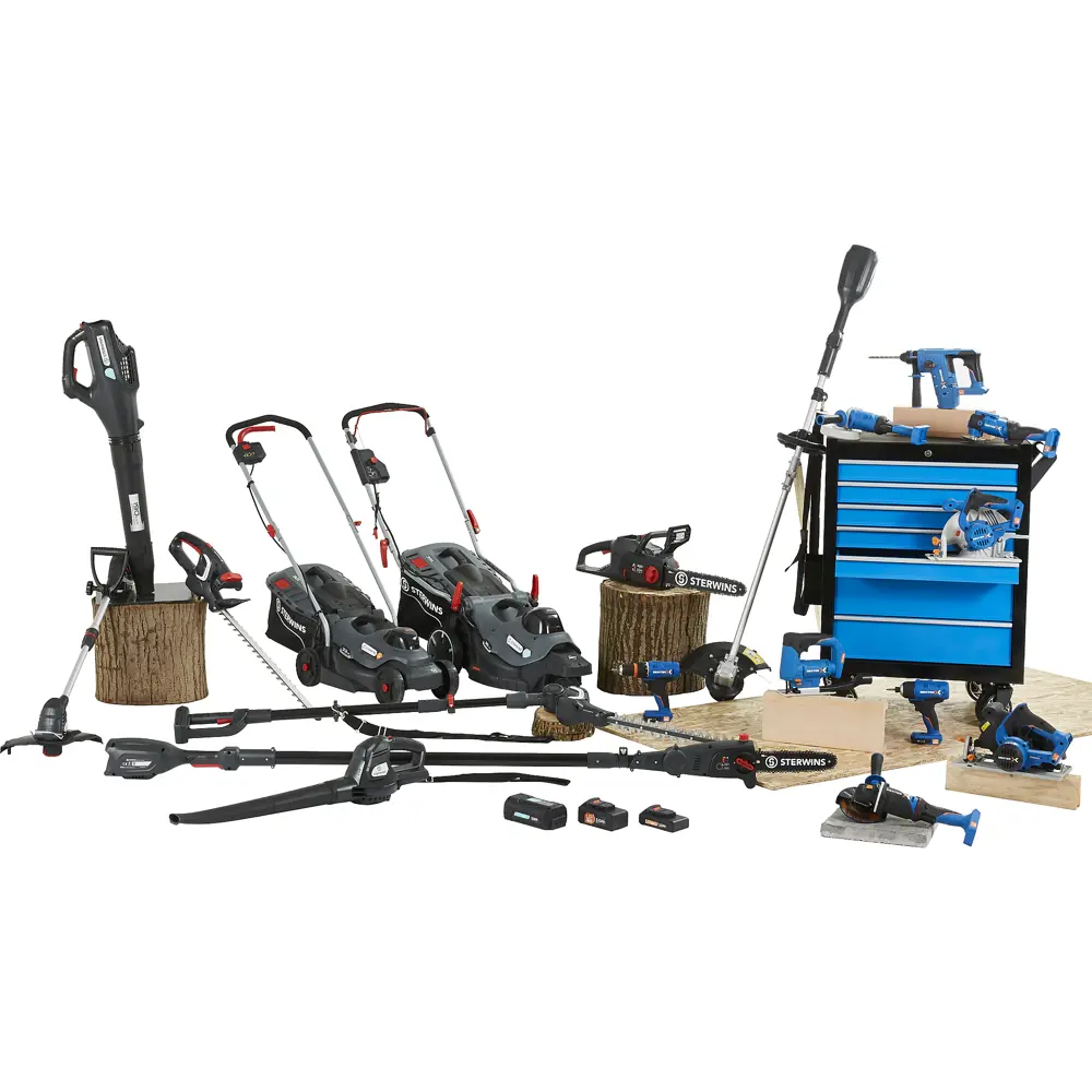 Кусторез аккумуляторный Sterwins 20 В, телескопическая ручка STLM-2176009 - Вид №4