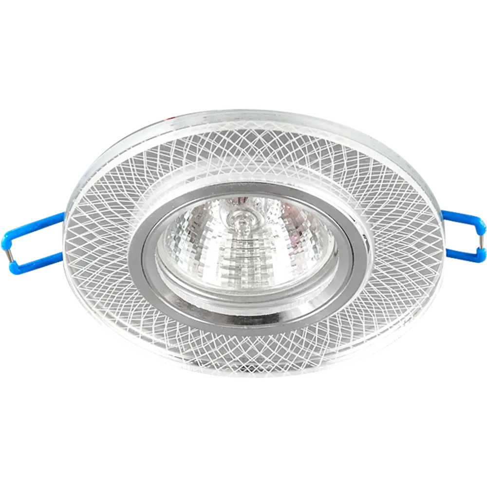 Светильник точечный встраиваемый DLS-L153 с LED-подсветкой под отверстие 65 мм, 1.7 м², цвет прозрачный 82644303 STLM-2165420 Fametto  - Вид №4