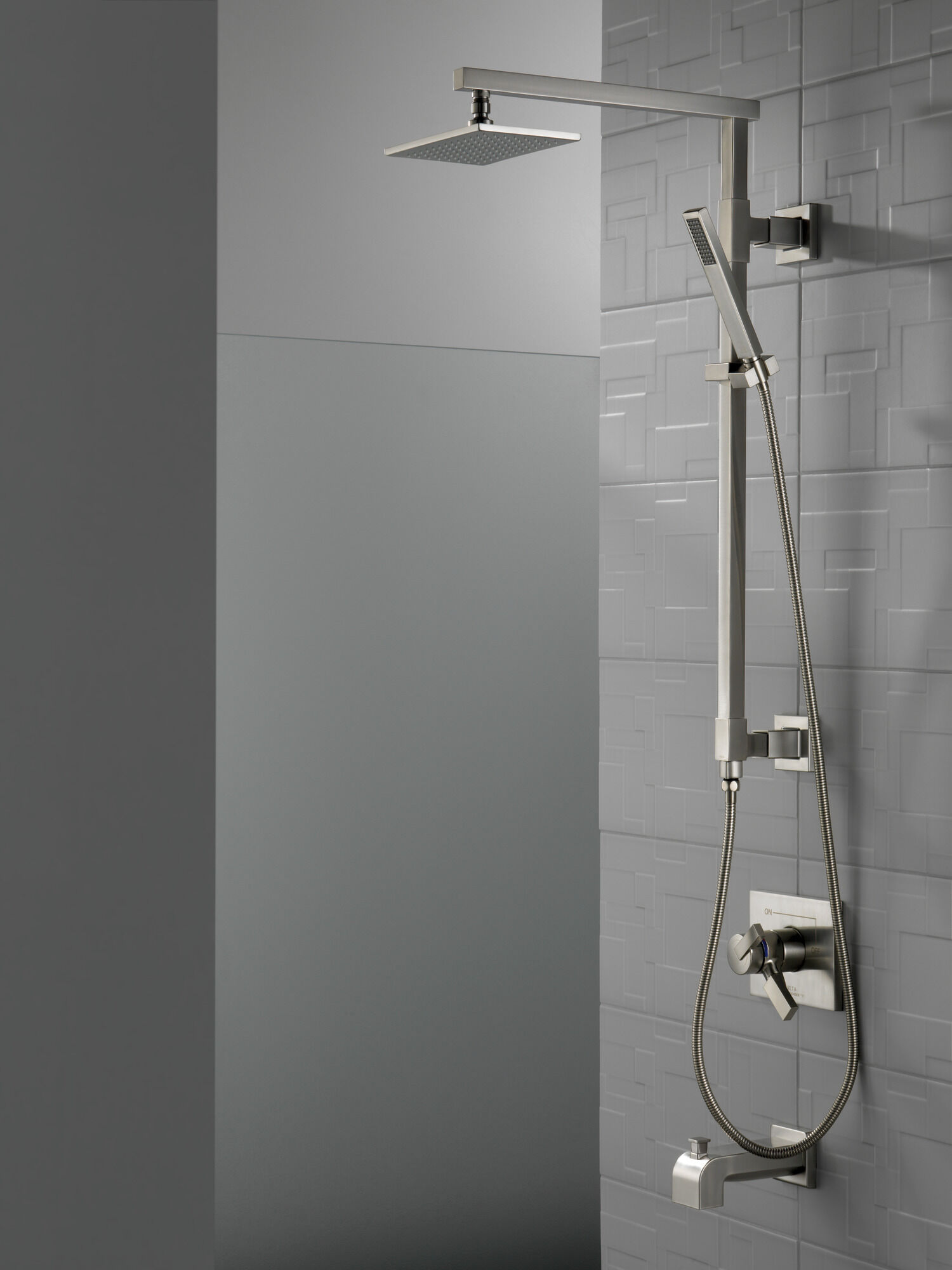 RP62955SS Душевая лейка Raincan с одинарной настройкой Delta Faucet Universal Showering Нержавеющая сталь  - Вид №11