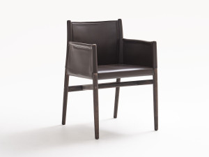 Кожаный стул