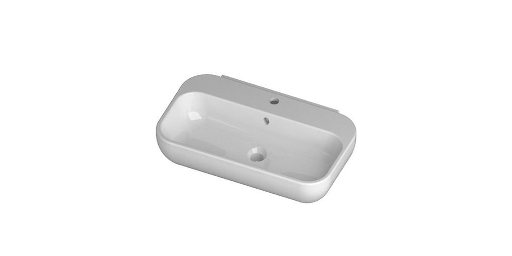 QB06040101 Накладная раковина на столешницу  овальная Disegno Ceramica  - Вид №3