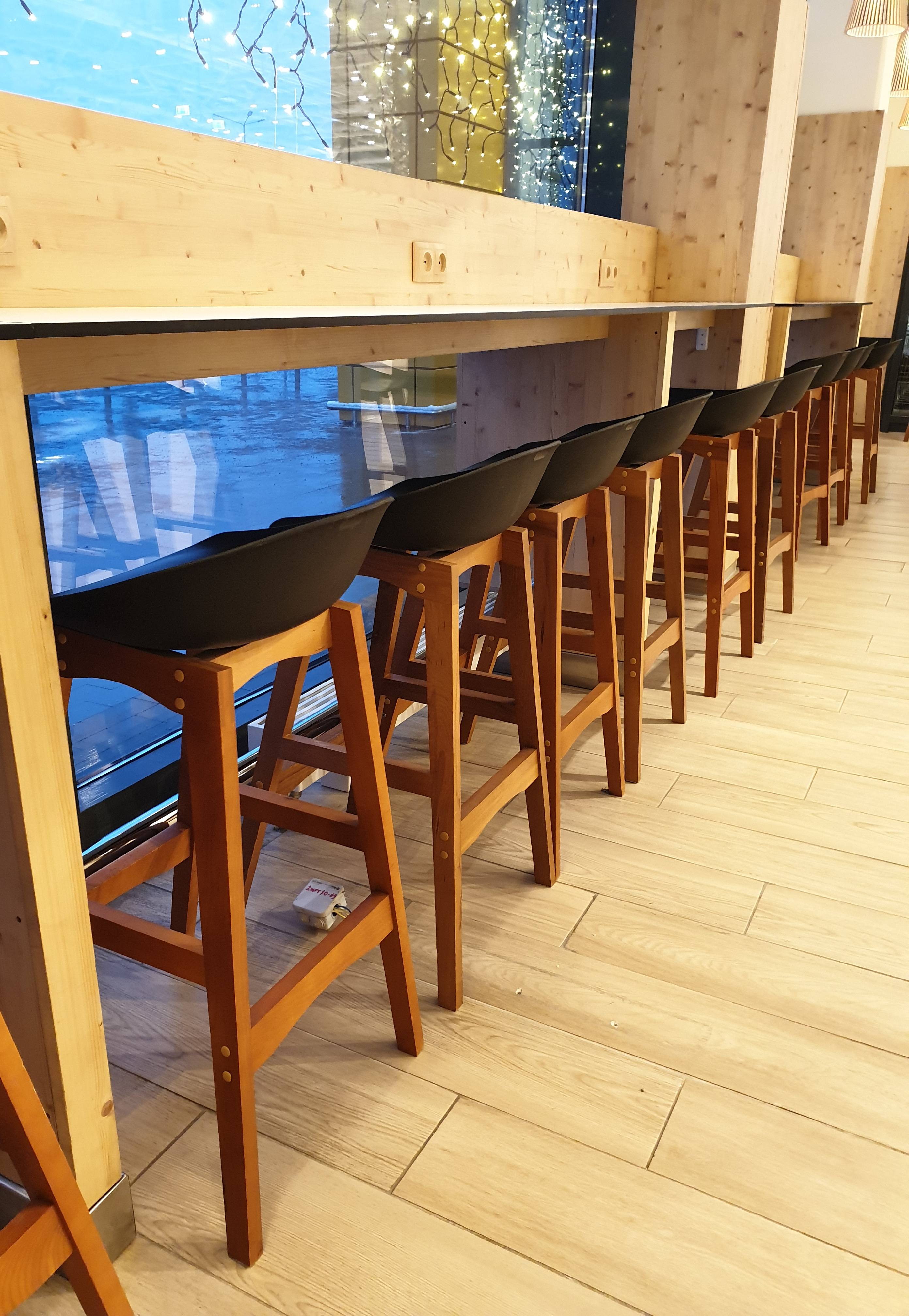 Стул барный SHT-ST19/S65 черный Santreyd  - Вид №3