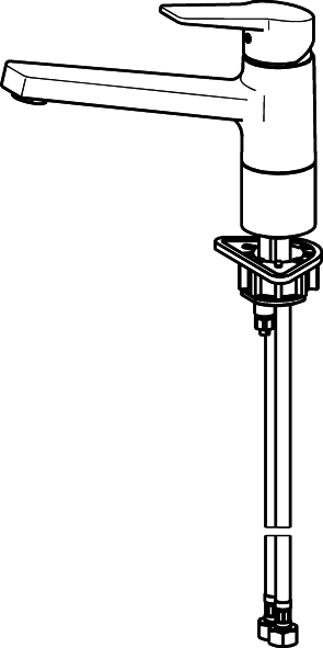 Oras 3820F Смеситель для кухни 3820F Twista Хром  - Вид №3