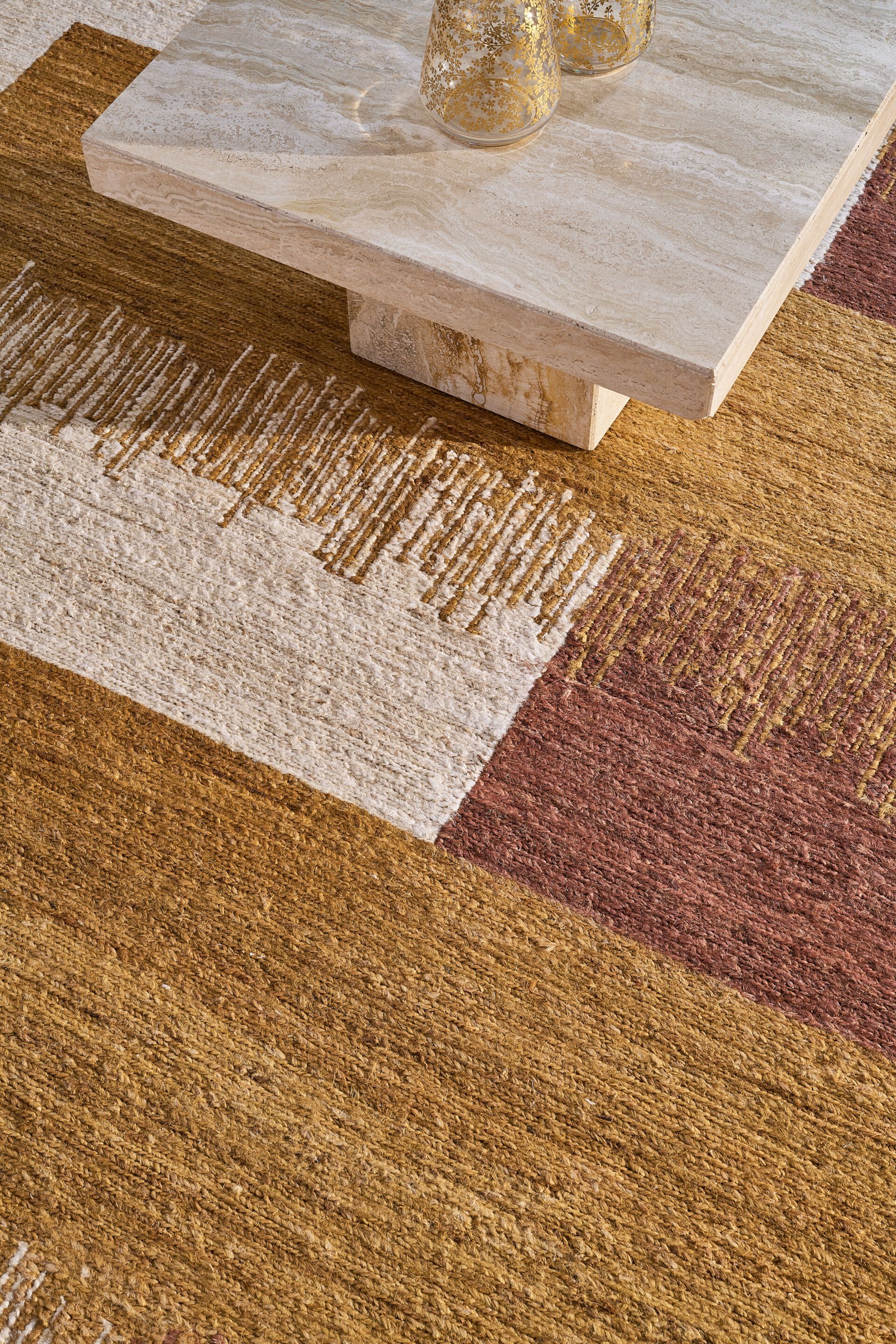 Ковер ручной работы из мешковины Toulemonde Bochart остров ARCH-00110684 - Вид №4