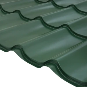 Металлочерепица 0.5 мм 2250x1180 мм RAL 6005 зеленый 89337256 STLM-2039756