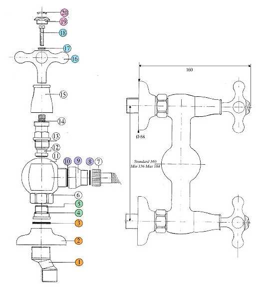 665920KO21 Смеситель Bandini Classic Santreyd - Вид №1