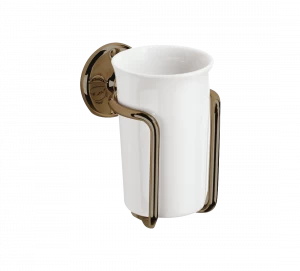 Gentry Home Керамический держатель стакана St James Бронза