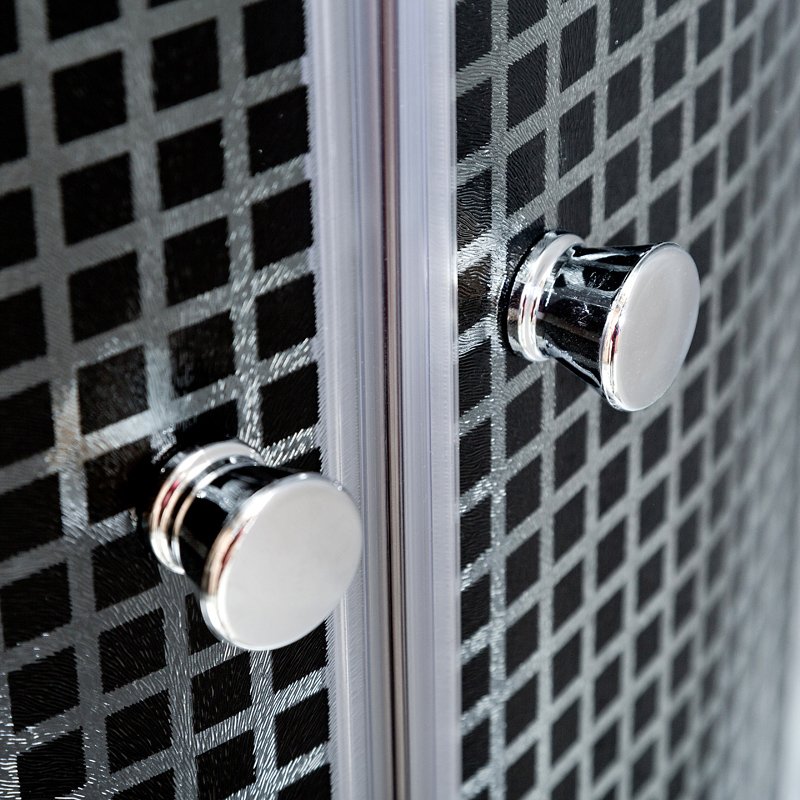 BМ4510 с гм. и эл. BLACK Душевая кабина DETO Серия ВМ L 809 стандартная BLACK - Вид №10