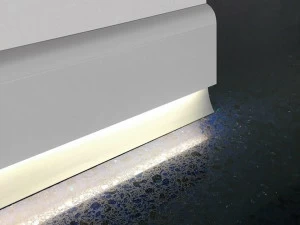 Aldabra Алюминиевый плинтус со светодиодной подсветкой