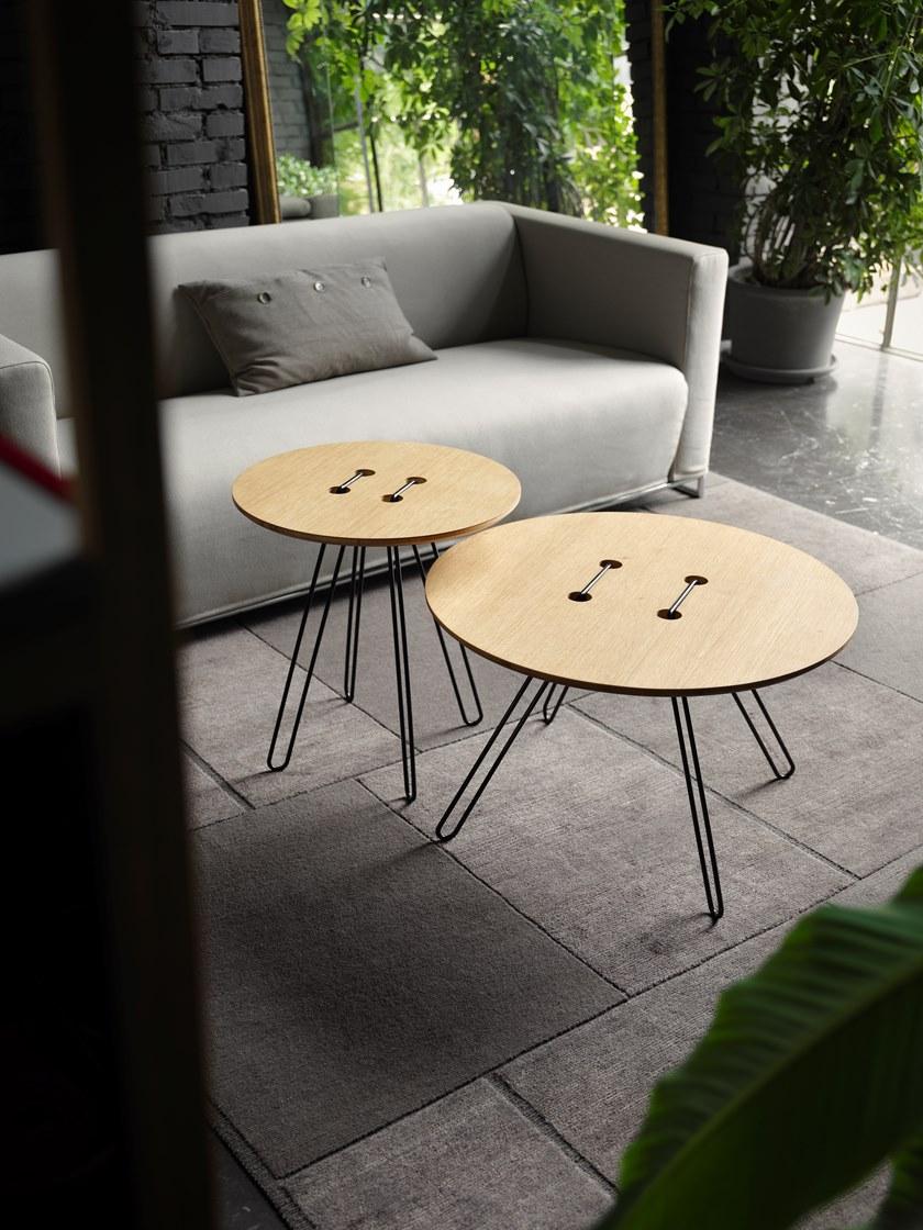 Casamania & Horm Низкий круглый журнальный столик sun-id-1516455 - Вид №5