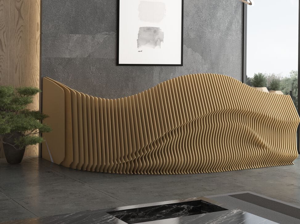 Стойка регистрации из фанеры MYWOODREAM NEXA ARCH-00137786 - Вид №1