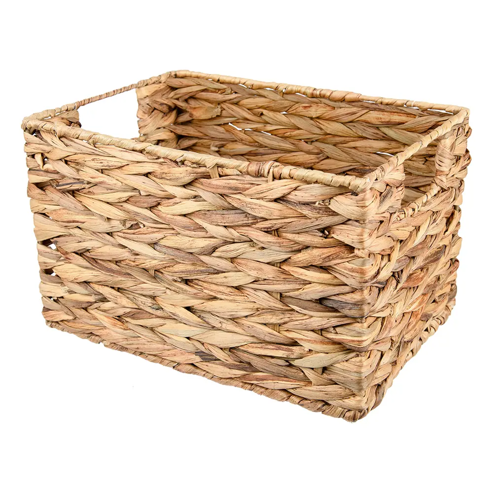 Корзина стеллажная Золотистый колос 22x19x31 см 13 л гиацинт цвет бежевый 82232208 STLM-2021302 Santreyd EW-79 L - Вид №2