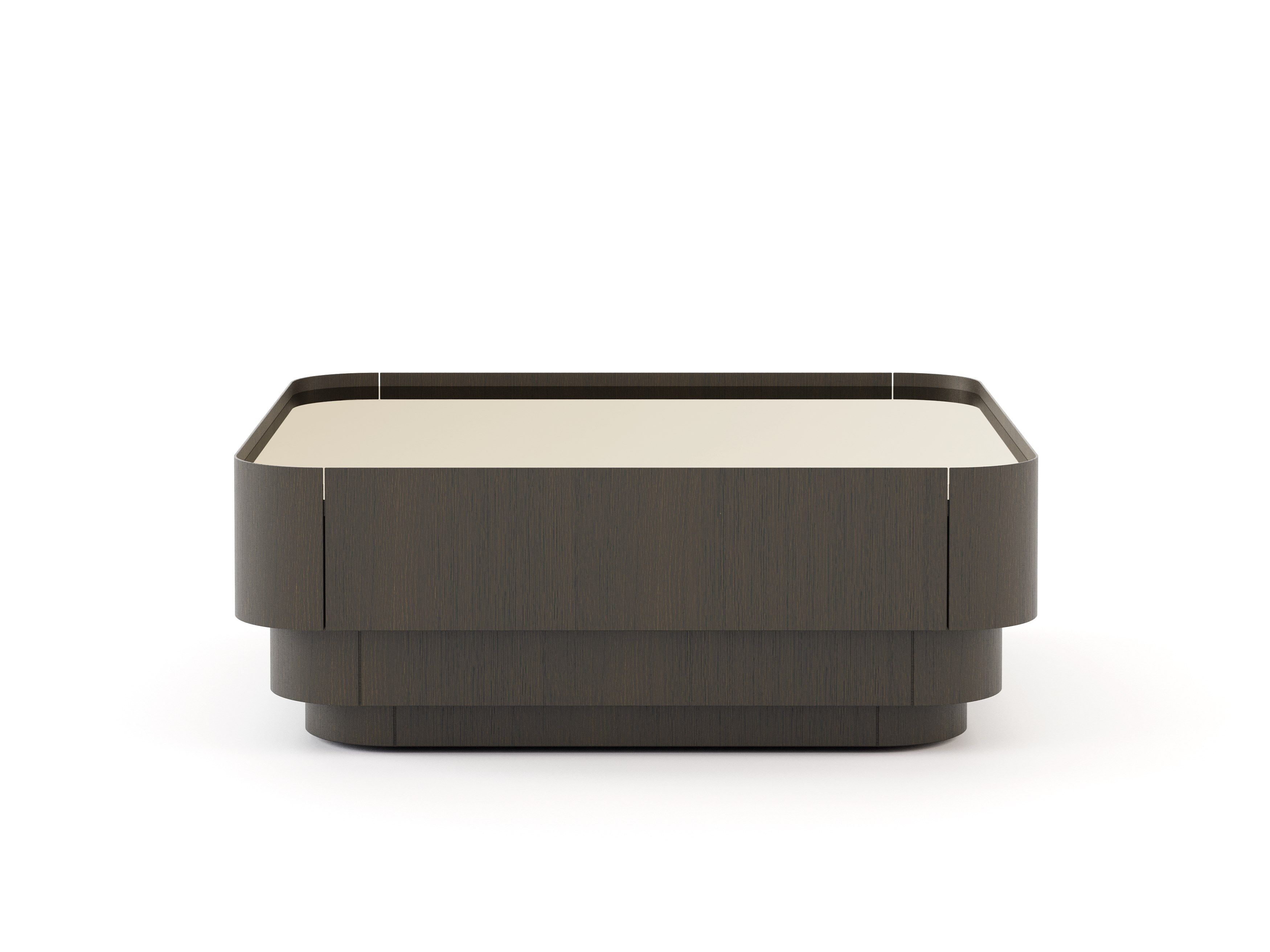 Деревянный шпон квадратный низкий журнальный столик Stylish Club His &amp ARCH-00143885 - Вид №13