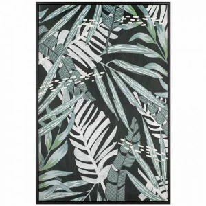 Панно интерьерное с подрамником из дерева 90х60 см темно-зеленое Tomas Stern TOMAS STERN  00-3872667 Белый;зеленый;разноцветный