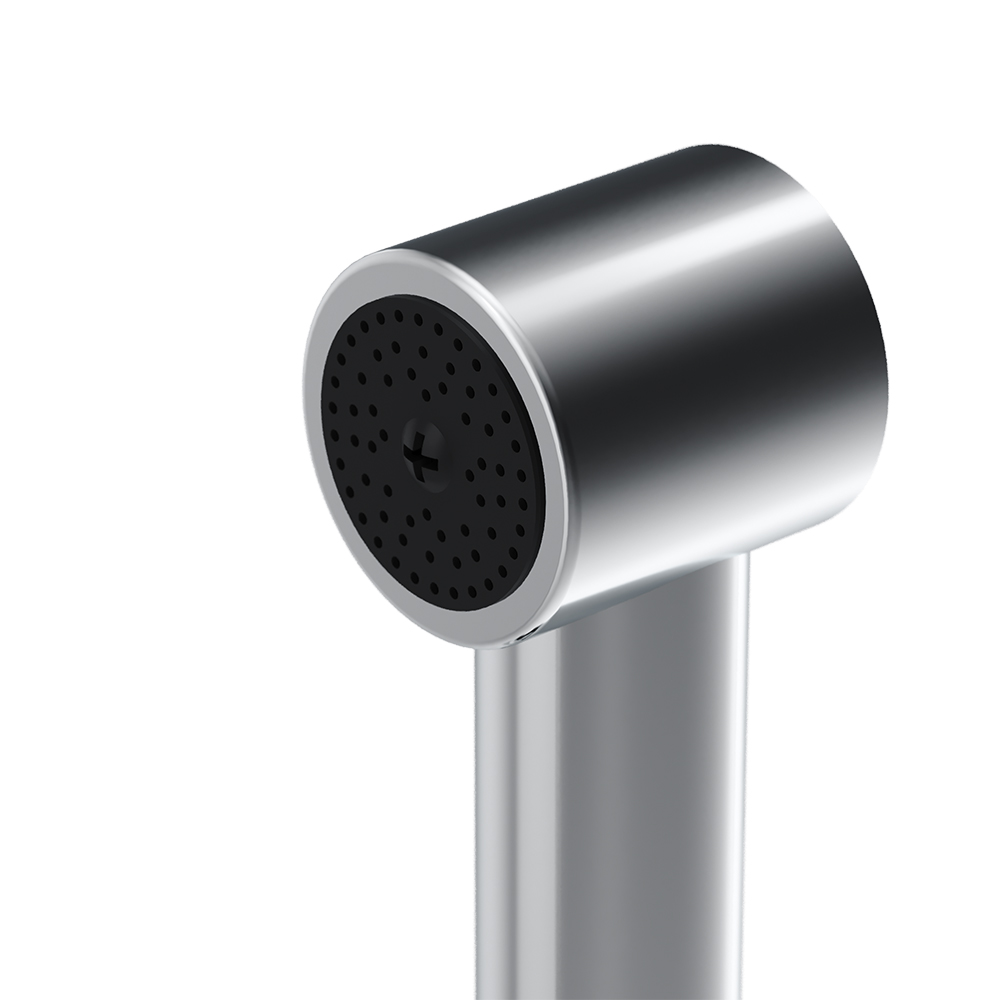 211000000 смеситель монтируемый в стену с гиг.душем и крючком Damixa Option - Вид №3