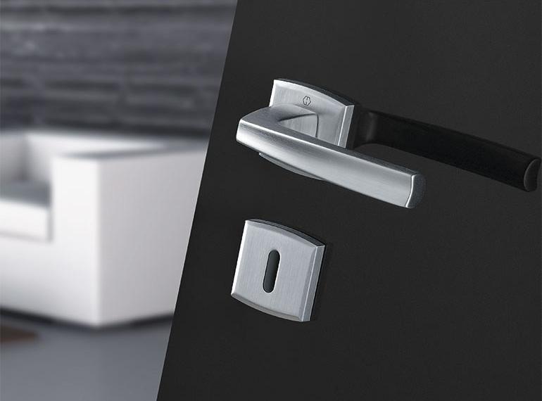 HOPPE Ручка из латуни на розетке с замком Acapulco sun-id-1486980 - Вид №1