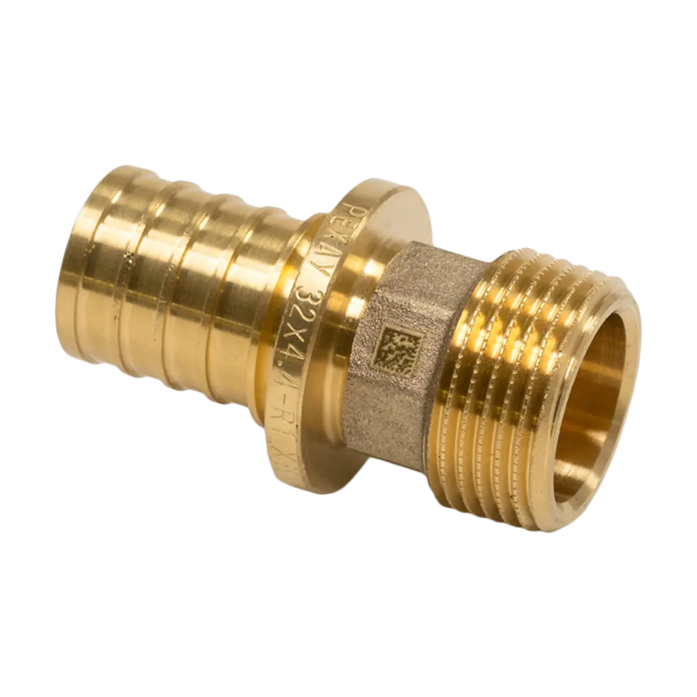 Переходник РЕХАУ для труб 1"х32 мм - латунное соединение систем водоснабжения 89376587 STLM-1545720 - Вид №2