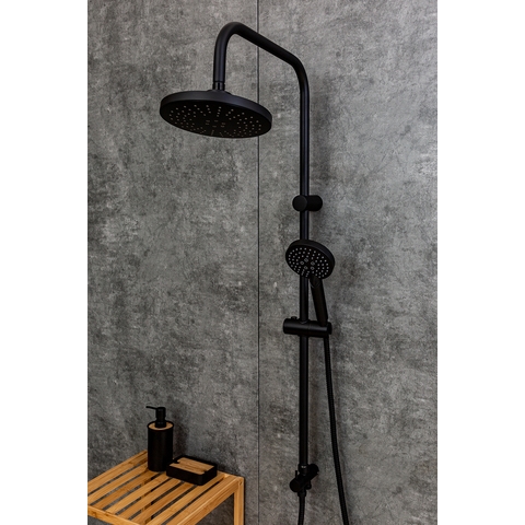 Orange OW02b черная матовая Душевая система Черный sun-id-1516779 - Вид №2