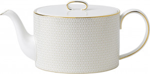 10671512 Wedgwood Чайник Wedgwood Аррис 1л Фарфор костяной