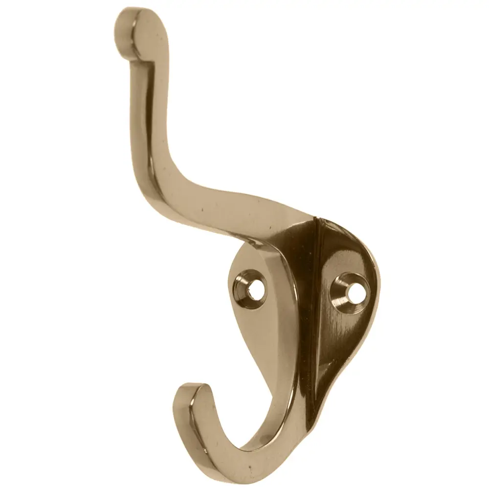 Крючок LB-108 PB 70 мм, цвет латунь LAMPLANDIA STLM-2043408