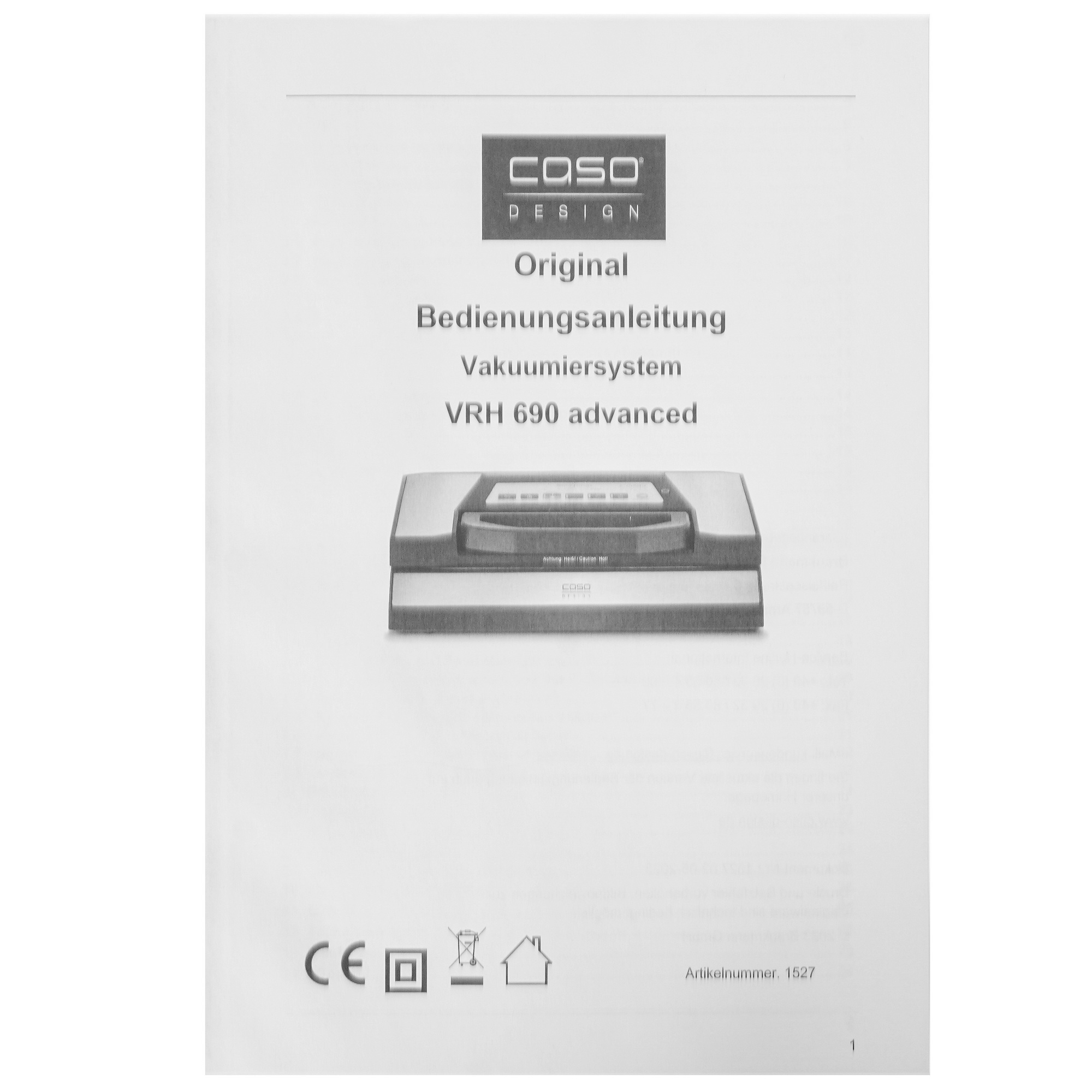 8195399 Вакуумный упаковщик CASO VRH 690 STDN-0063772 - Вид №7