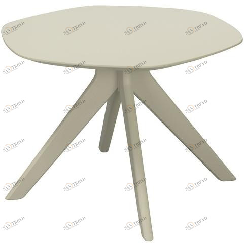 Casala Круглый лакированный журнальный столик Blue sun-id-1449533