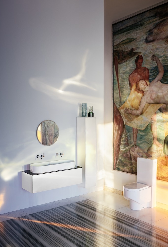 H4054920341701 Высокий шкафчик, 1 дверца, крепление на петли справа LAUFEN PRO - Вид №7