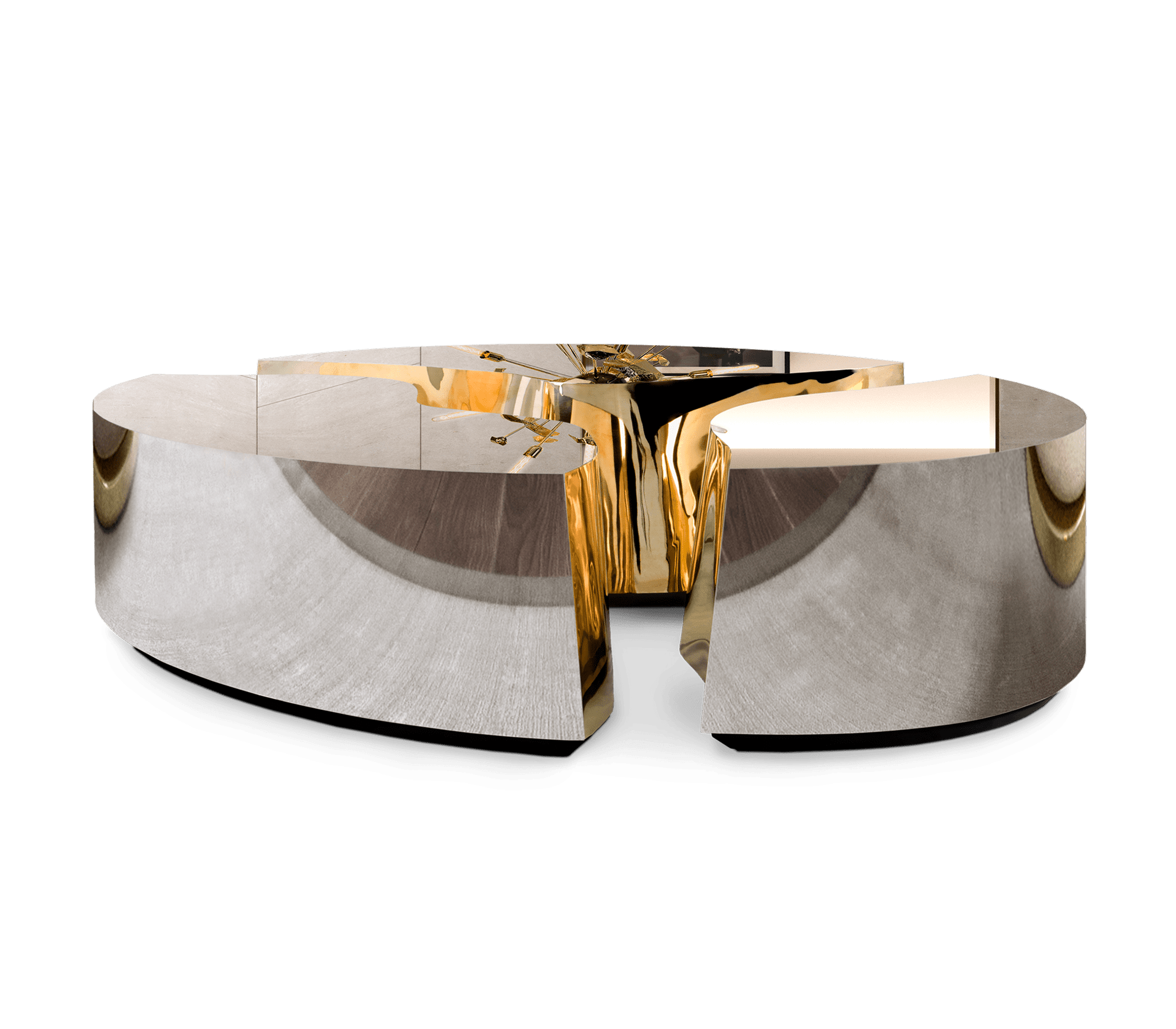 0-278 Овальный центральный стол Lapiaz Boca Do Lobo  - Вид №2