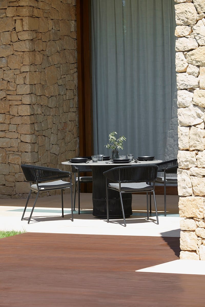 Веревочный садовый стул с подлокотниками POINT Weave ARCH-00078278 - Вид №3