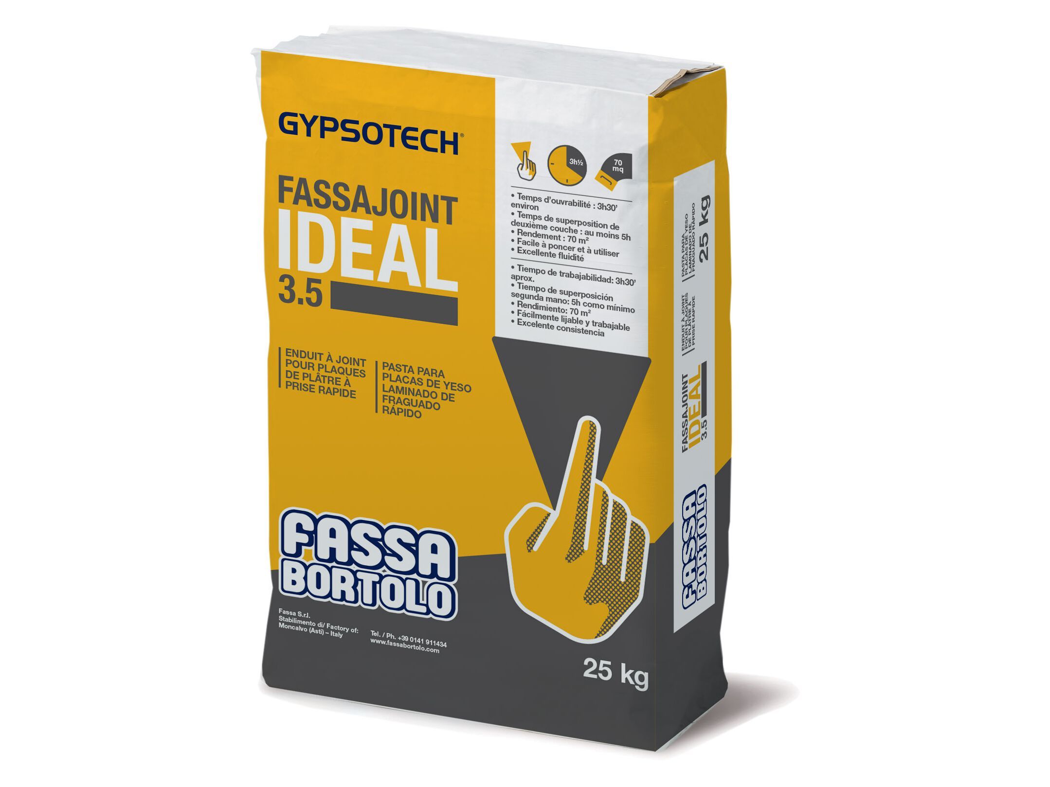 Штукатурка для гипсокартона FASSA штукатурка и раствор ARCH-00145092 - Вид №1