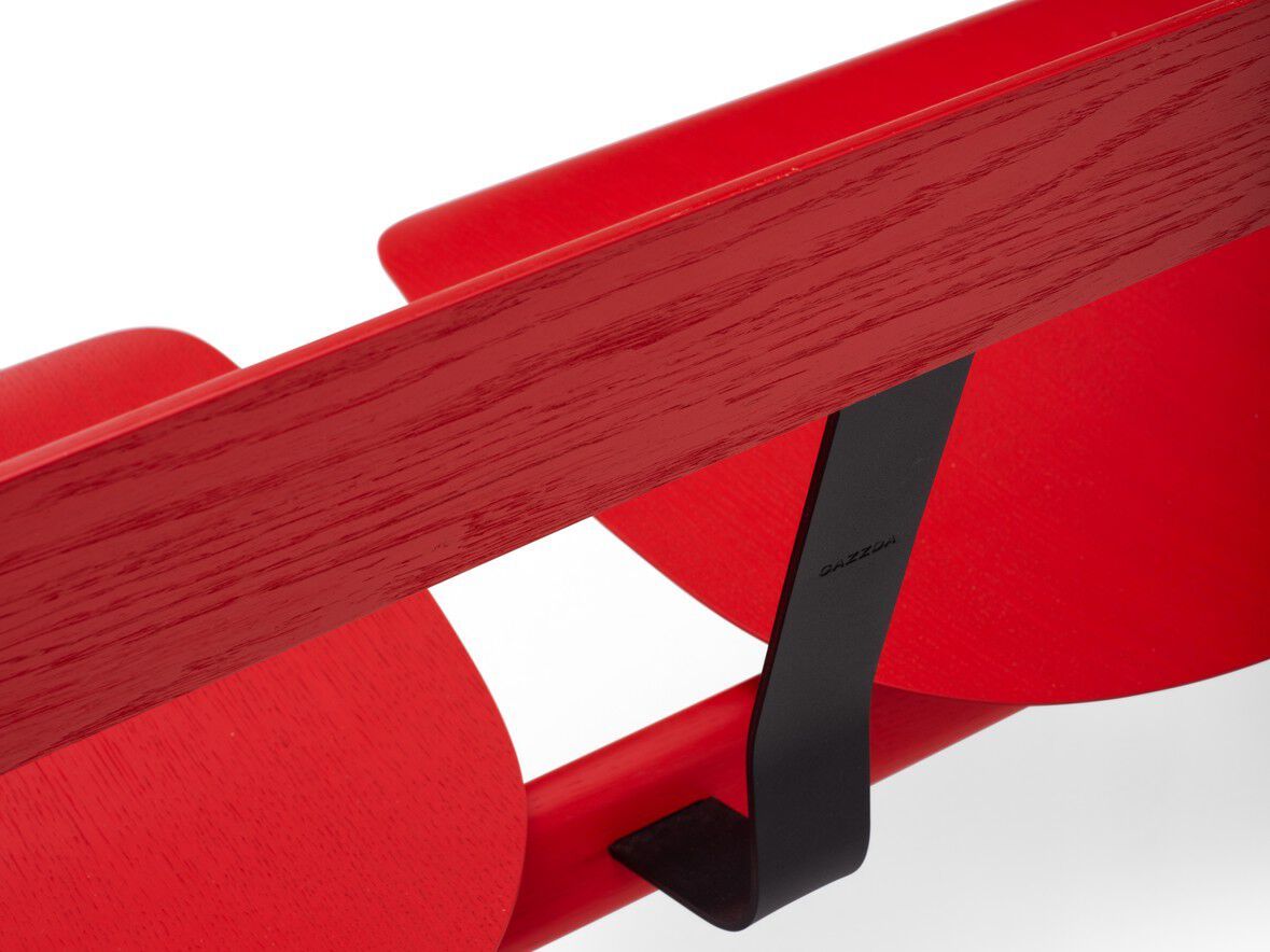 Скамейка из лакированного дуба со спинкой Gazzda Ava ARCH-00028616 - Вид №11