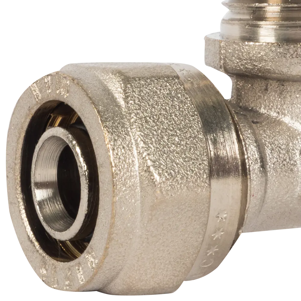Тройник обжимной Valtec 16×1/2" для систем водоснабжения и отопления 10520077 STLM-0000582 - Вид №1