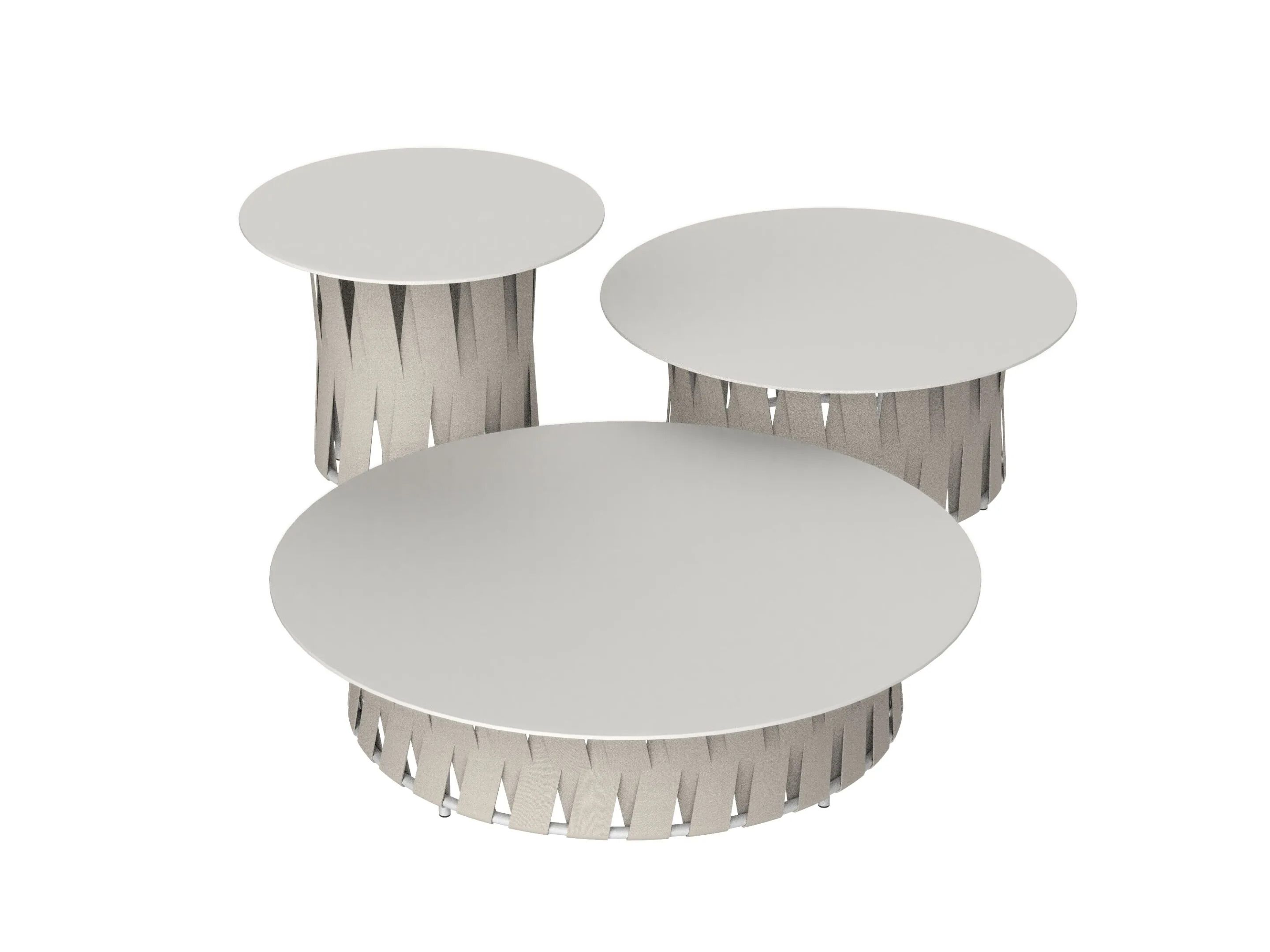 Журнальный столик с круглым верхом из Дектона Nodo Italia Circus ARCH-00100724 - Вид №4