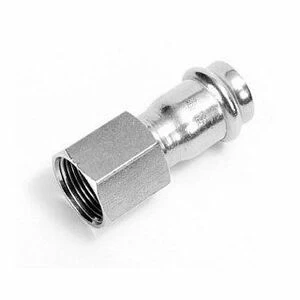 Муфта В-пресс 22 x 1/2" нержавеющая сталь IBP